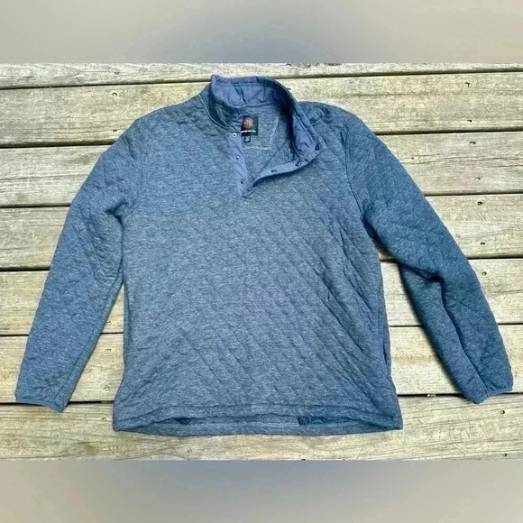 Blue Mountain and Isles Waffle Pullover - Picture 1 of 3